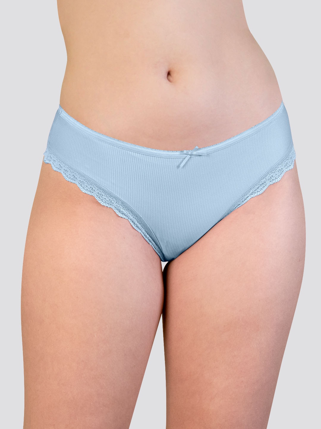 

Kalyani Becca Pack Of 3 Low-Rise Anti-Odour Bikini Briefs, Blue