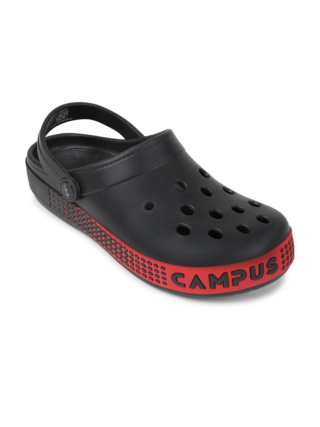 

Campus Men Clogs, Black