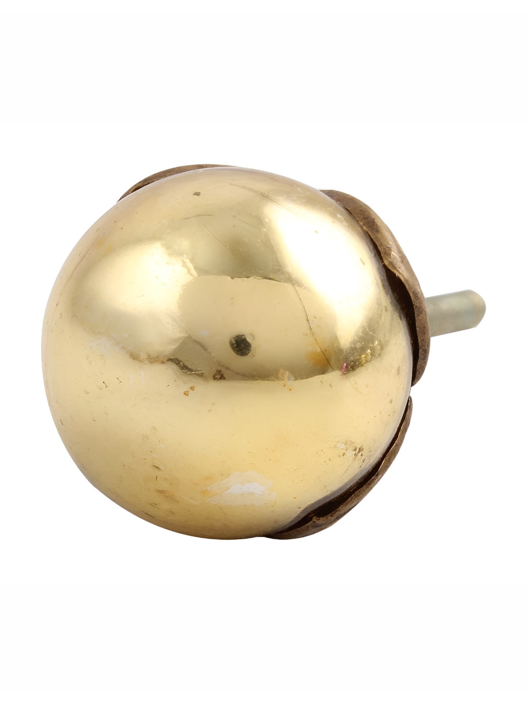 

Indianshelf Antique Round Cabinet Knob, Gold