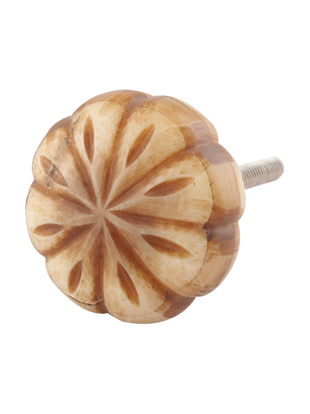 

Indianshelf Brown Textured Metal Thick & Rust-free Knob