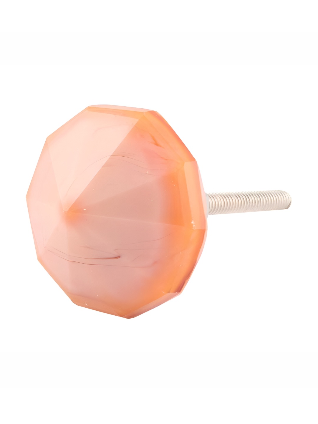 

Indianshelf Brown & Pink Textured Glass Top Drawer Knob