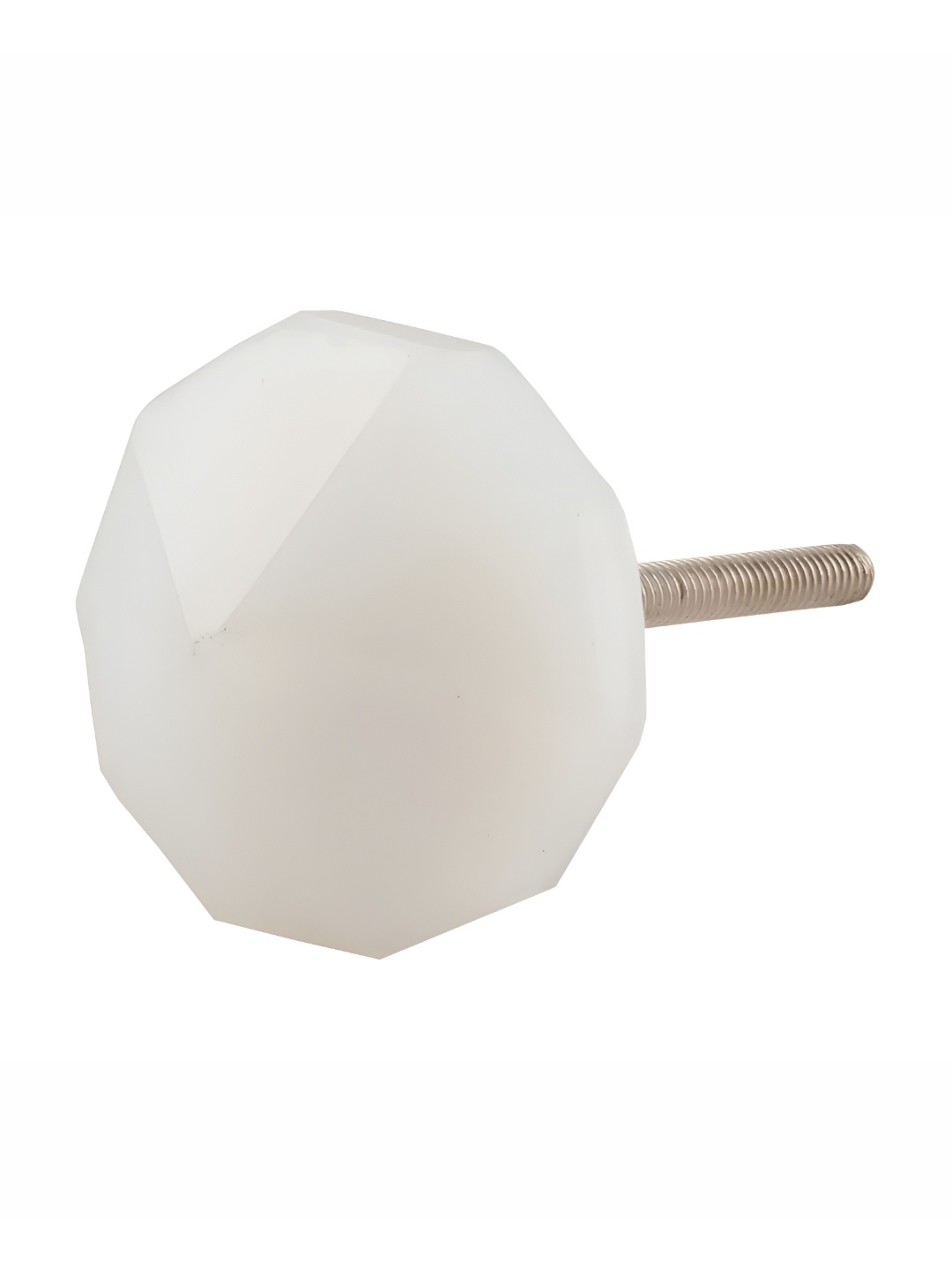 

Indianshelf White Glass Top Dresser Knob