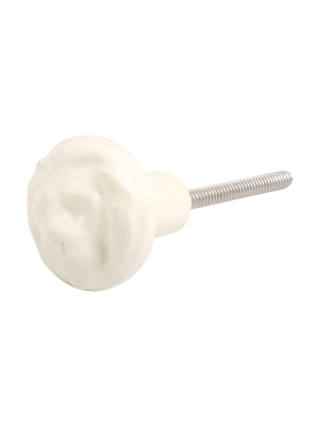 

Indianshelf Cream-Coloured Lion Textured Marble Cabinet knob