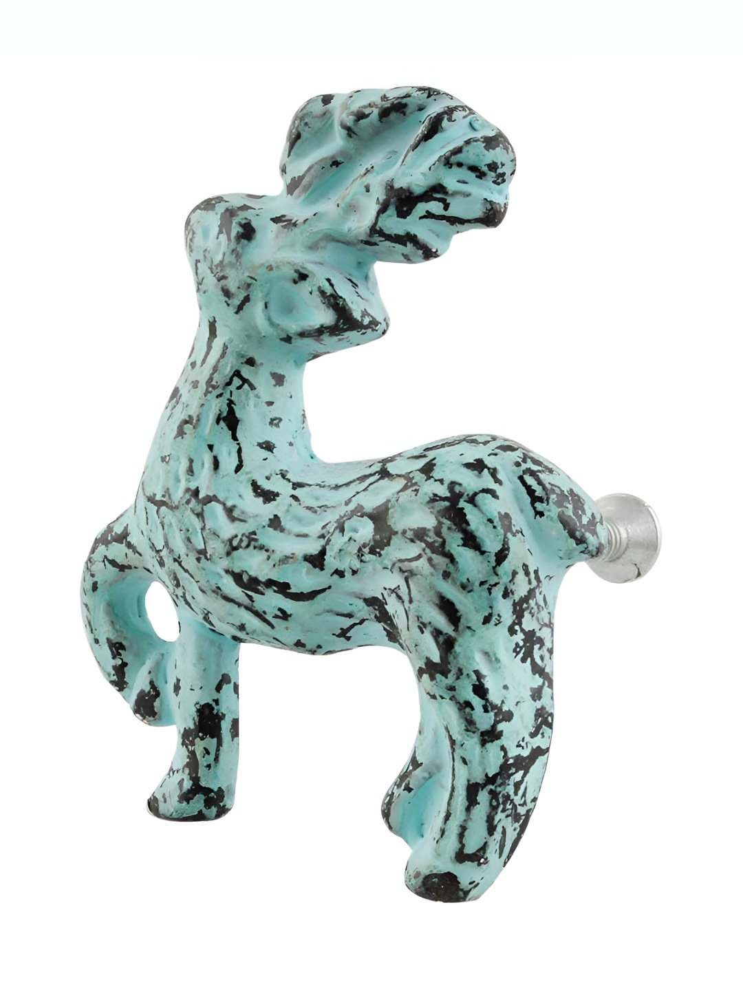 

Indianshelf Green Baby Dear Iron Cabinet Knob