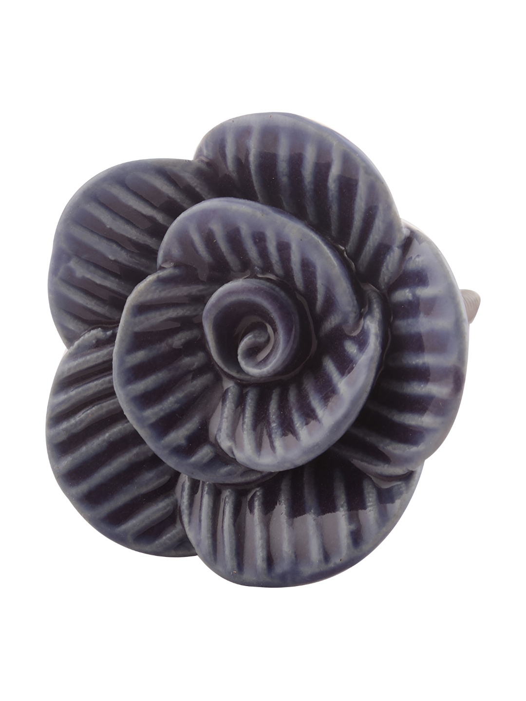 

Indianshelf Purple Rose Ceramic Cabinet knob
