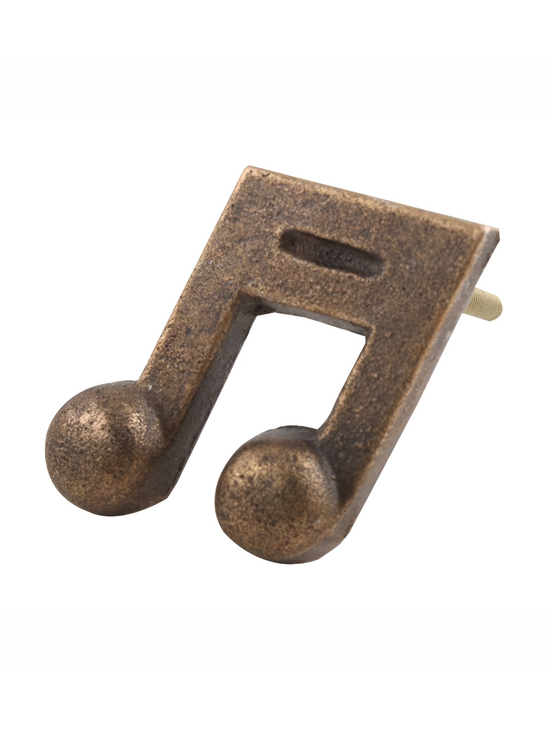 

Indianshelf Black Music-Symbol Iron Cabinet Knob