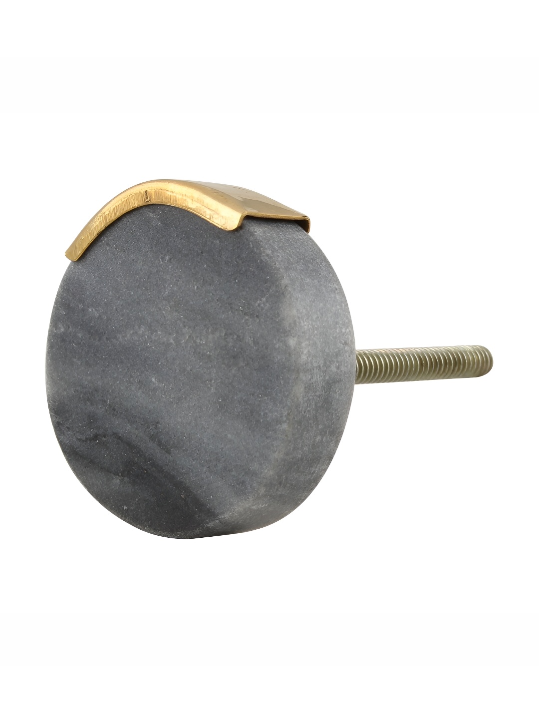 

Indianshelf Grey Stone Round Cabinet Knob