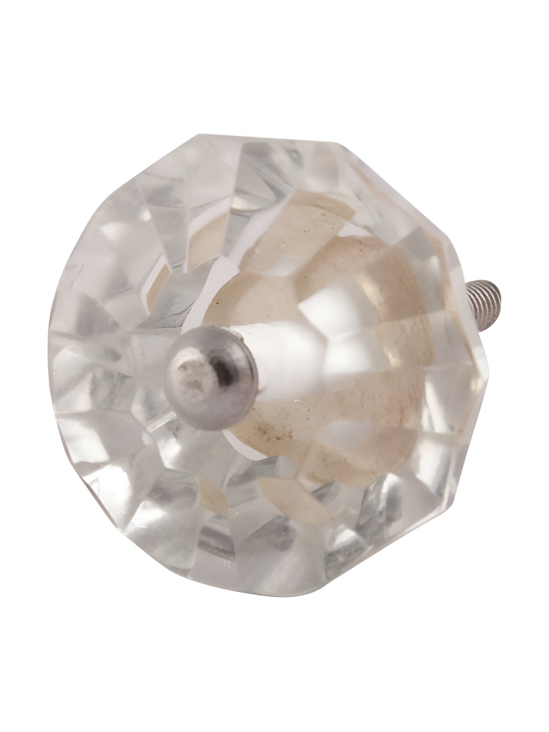

Indianshelf Transparent Glass Cut Drawer Knobs