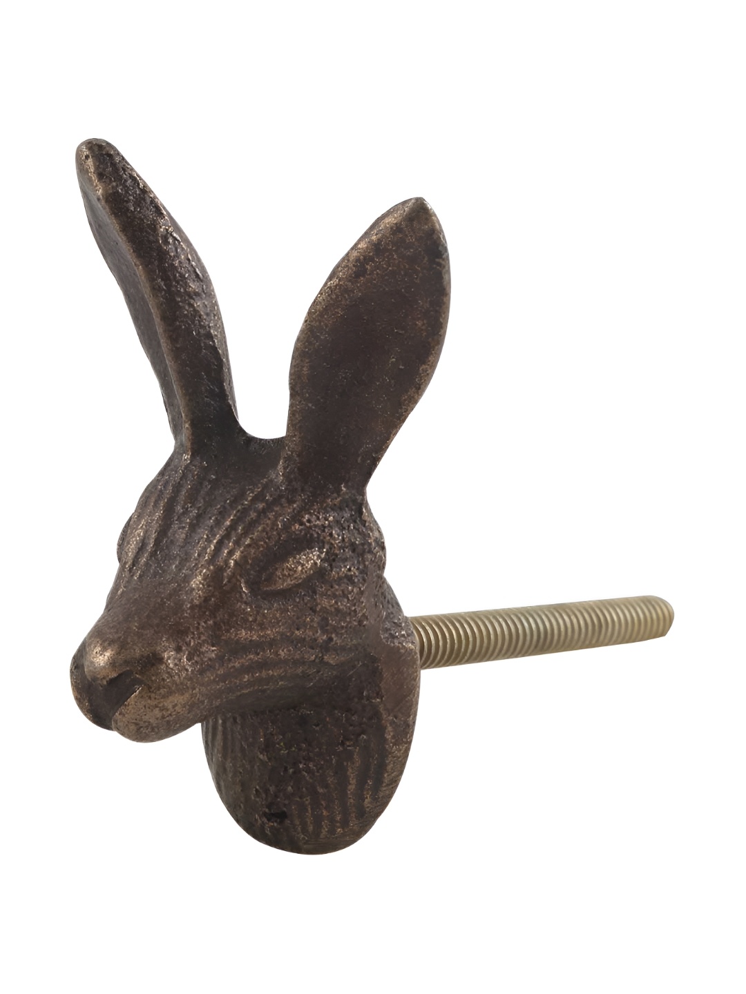 

Indianshelf Brown Rabbit Shaped Cabinet Knob