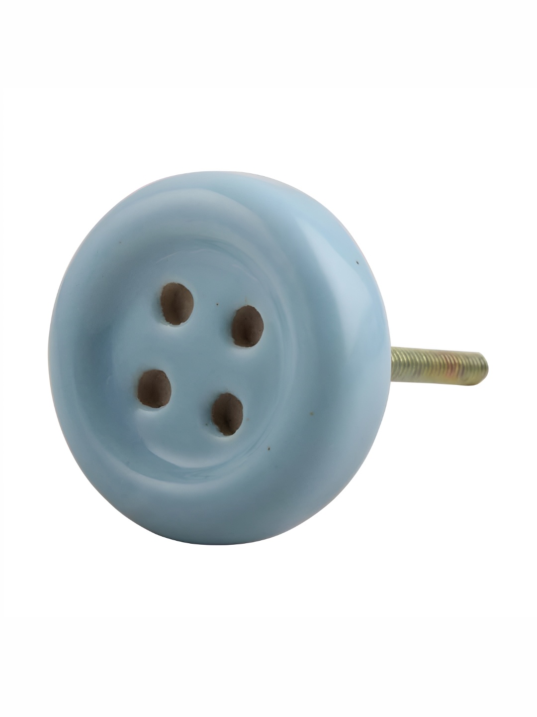 

Indianshelf Turquoise Blue Button Cabinet Knob