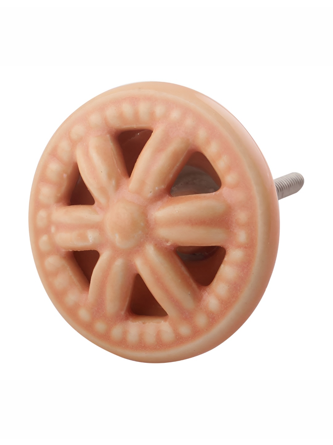 

Indianshelf Mustard Yellow Round Shaped Dresser Knobs
