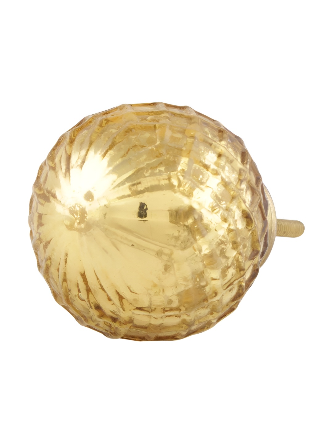 

Indianshelf Beige Glass Dome Shaped Cabinet Knobs