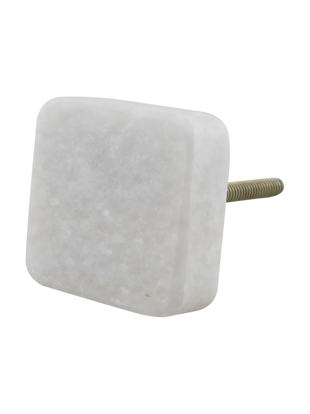 

Indianshelf White Stone Square Shaped Cabinet Knobs