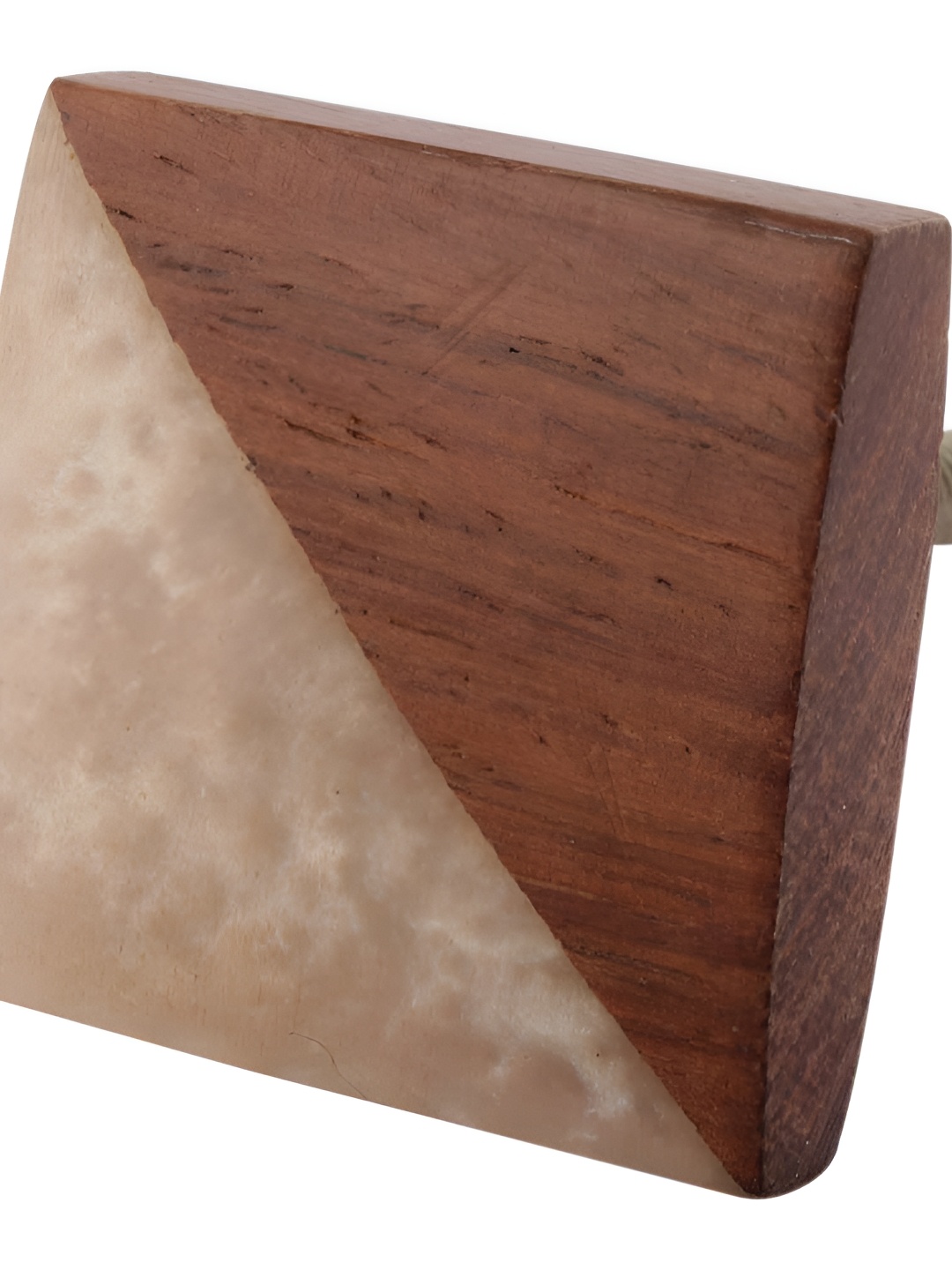 

Indianshelf Brown Square Wooden Cabinet knob