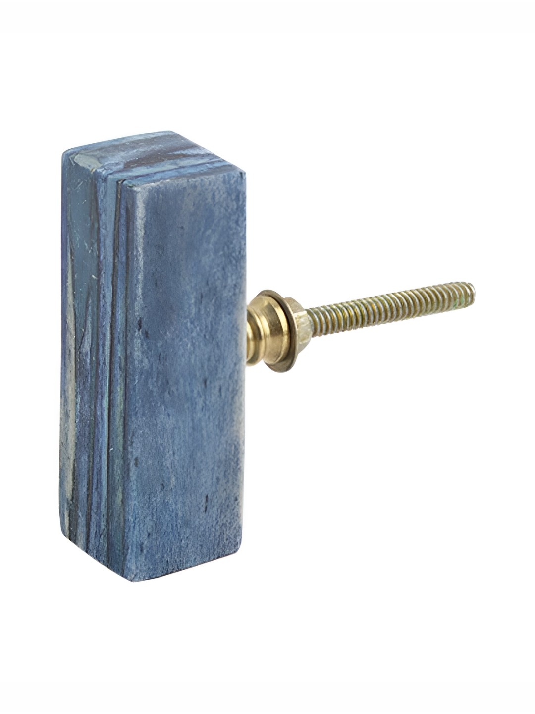 

Indianshelf Blue Rust-Free Bone Knob