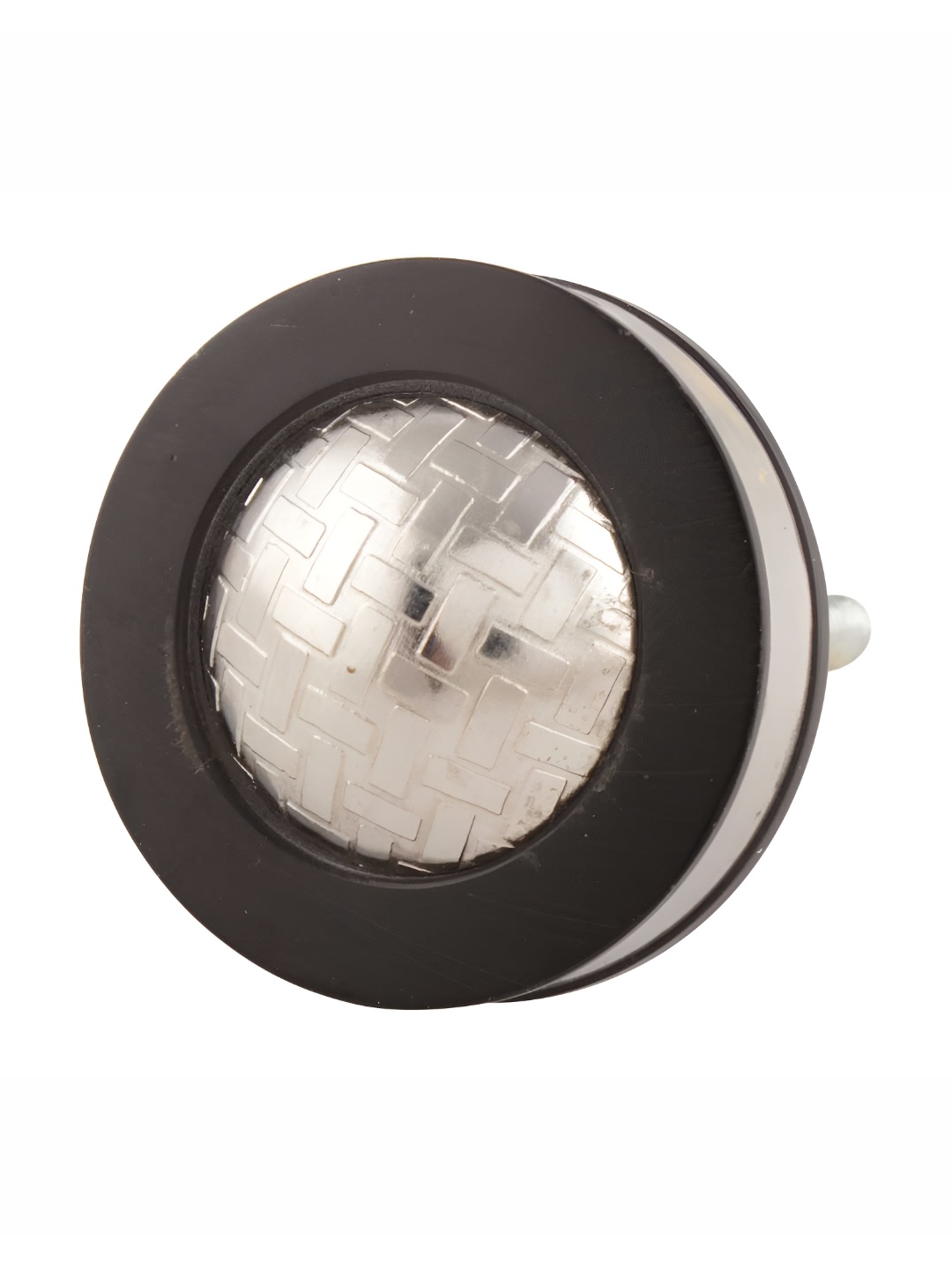 

Indianshelf Grey & Black Textured Round Shape Cabinet knob