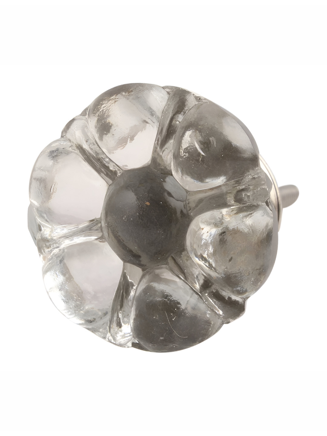 

Indianshelf Transparent Textured Glass Cabinet knob