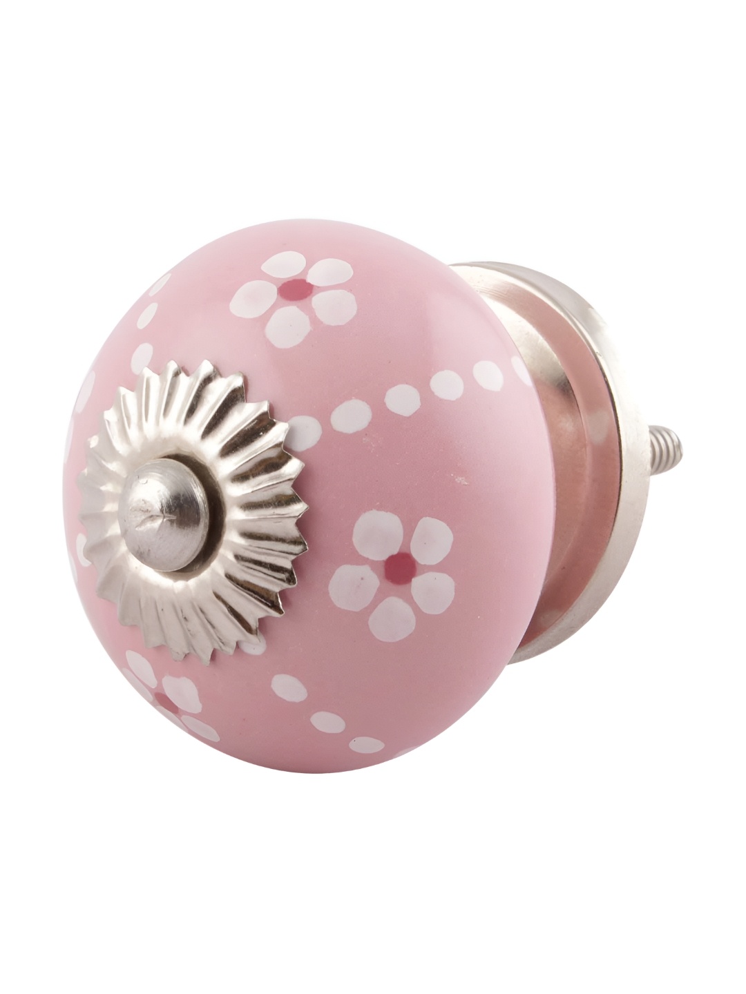 

Indianshelf Pink Flower Drawer Knob