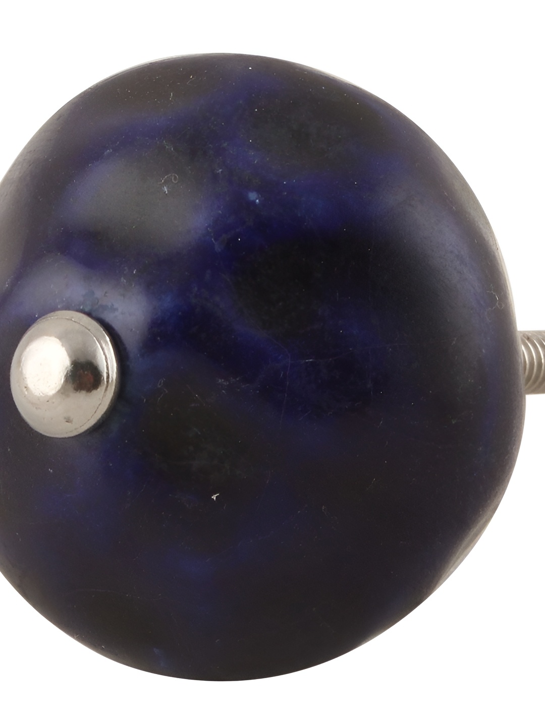 

Indianshelf Navy Blue Round Cabinet Knob