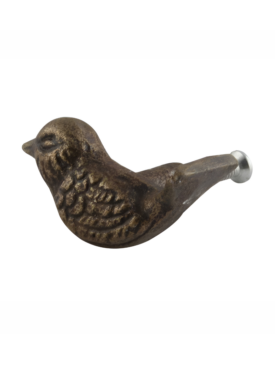 

Indianshelf Beige & Brown Bird Cabinet Knob