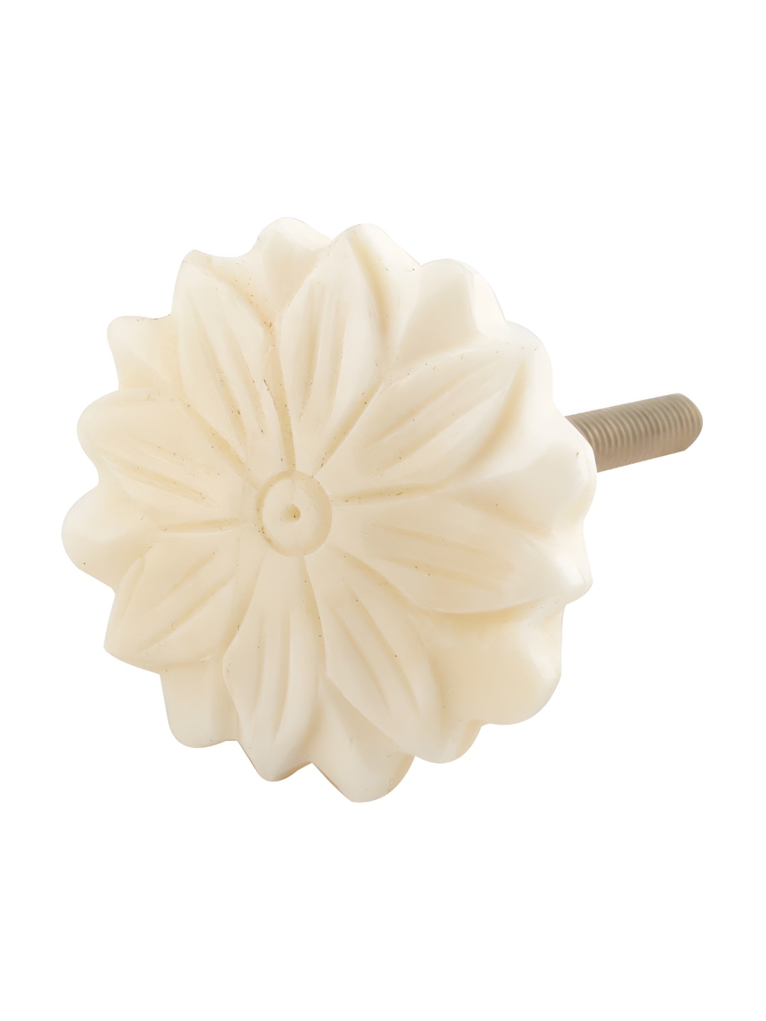 

Indianshelf Cream Sunflower Shape Ceramic knob