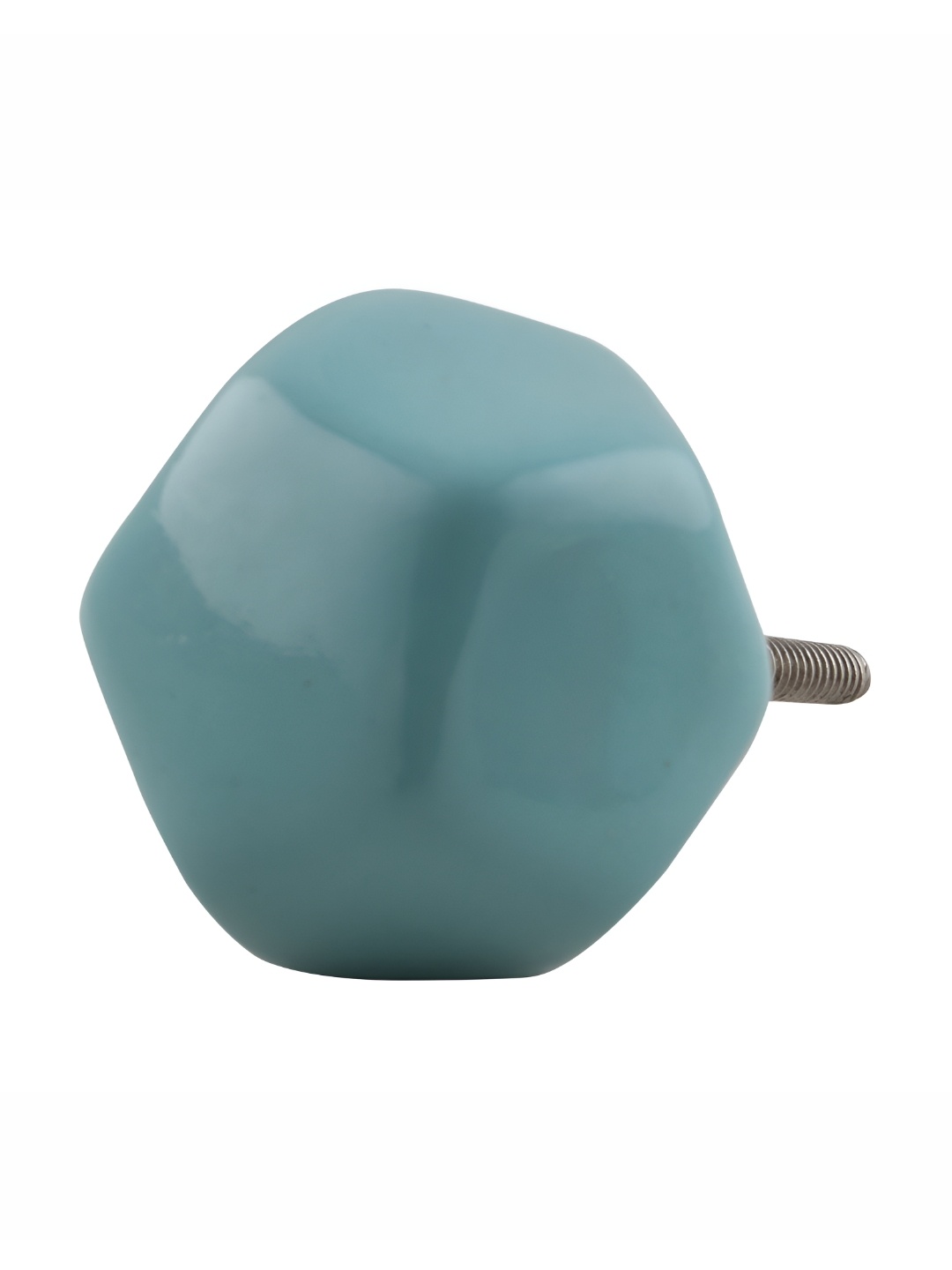 

Indianshelf Sea Green Octagon Shaped Ceramic Knobs