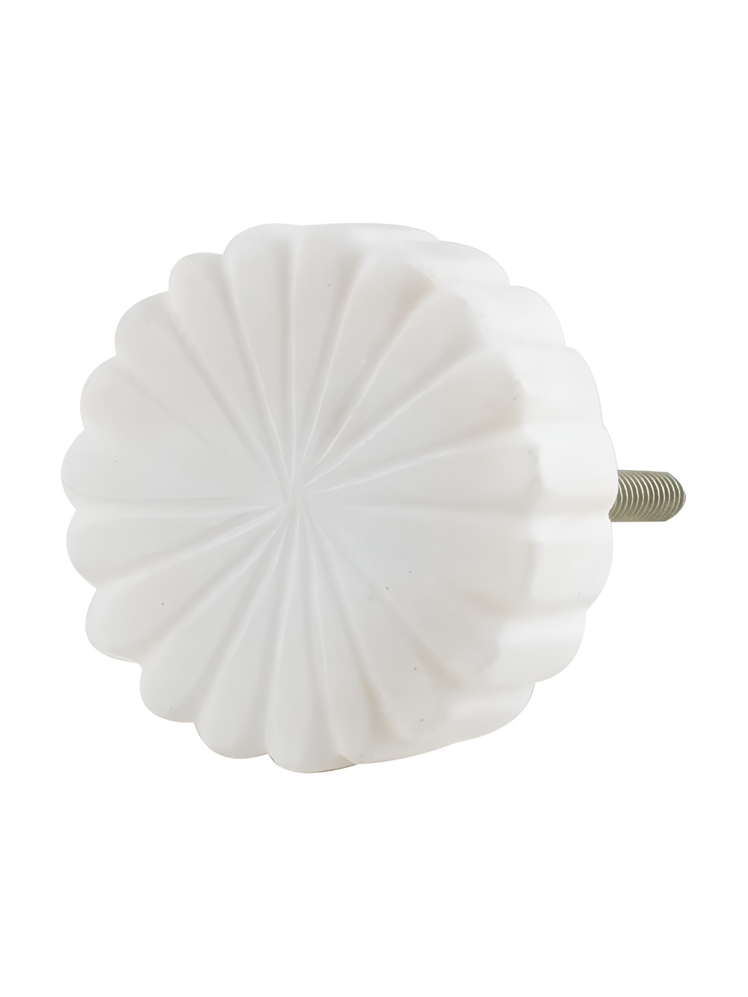 

Indianshelf White Floral Pattern Cabinet Knobs