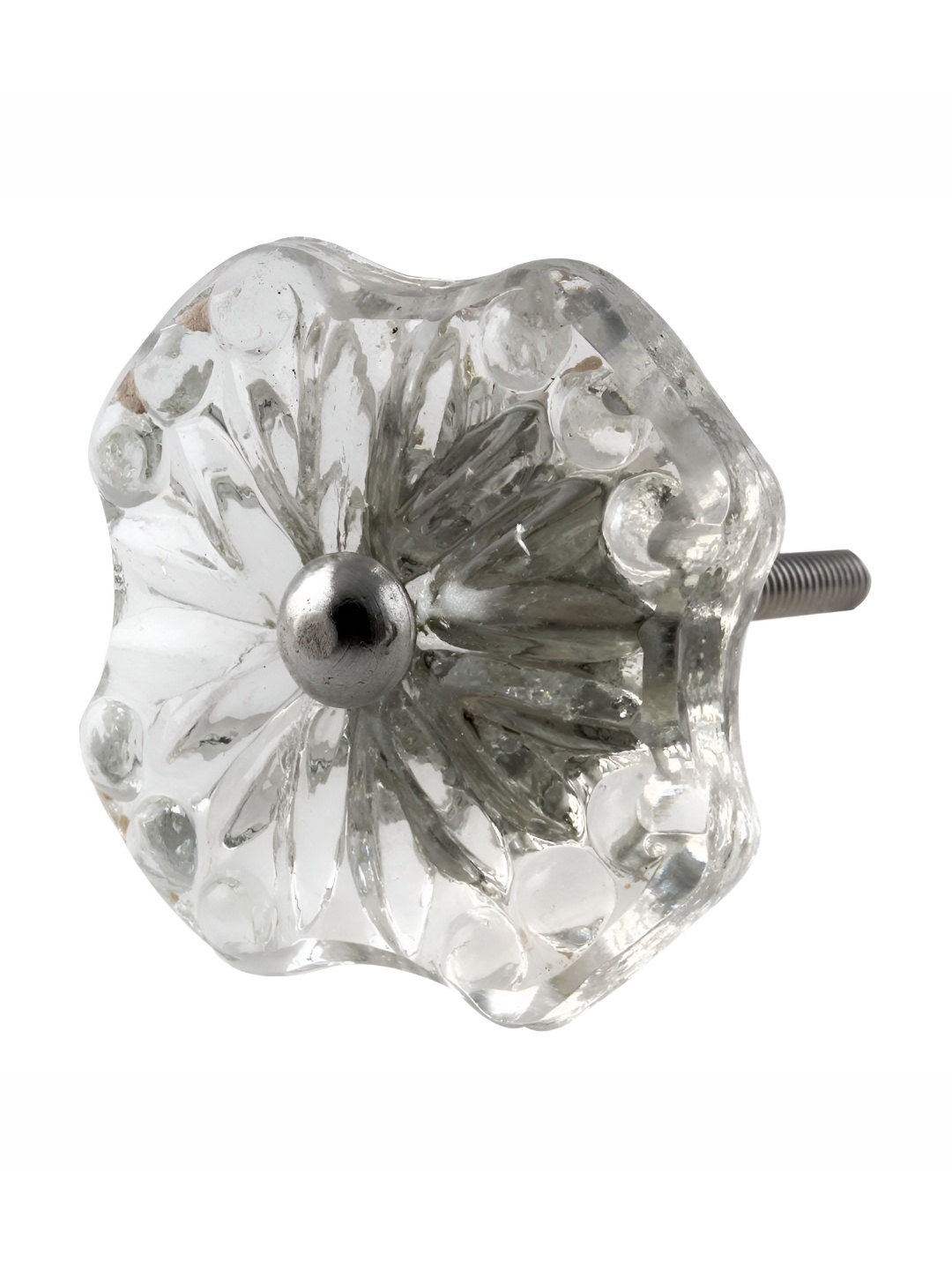 

Indianshelf Transparent Flower Cabinet Knob
