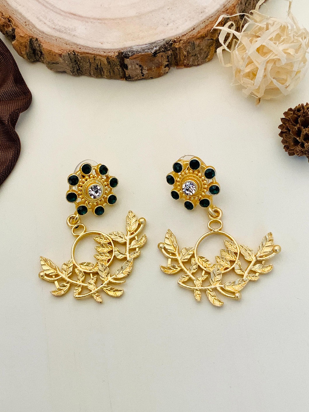 

ABDESIGNS Gold-Plated Classic Drop Earrings