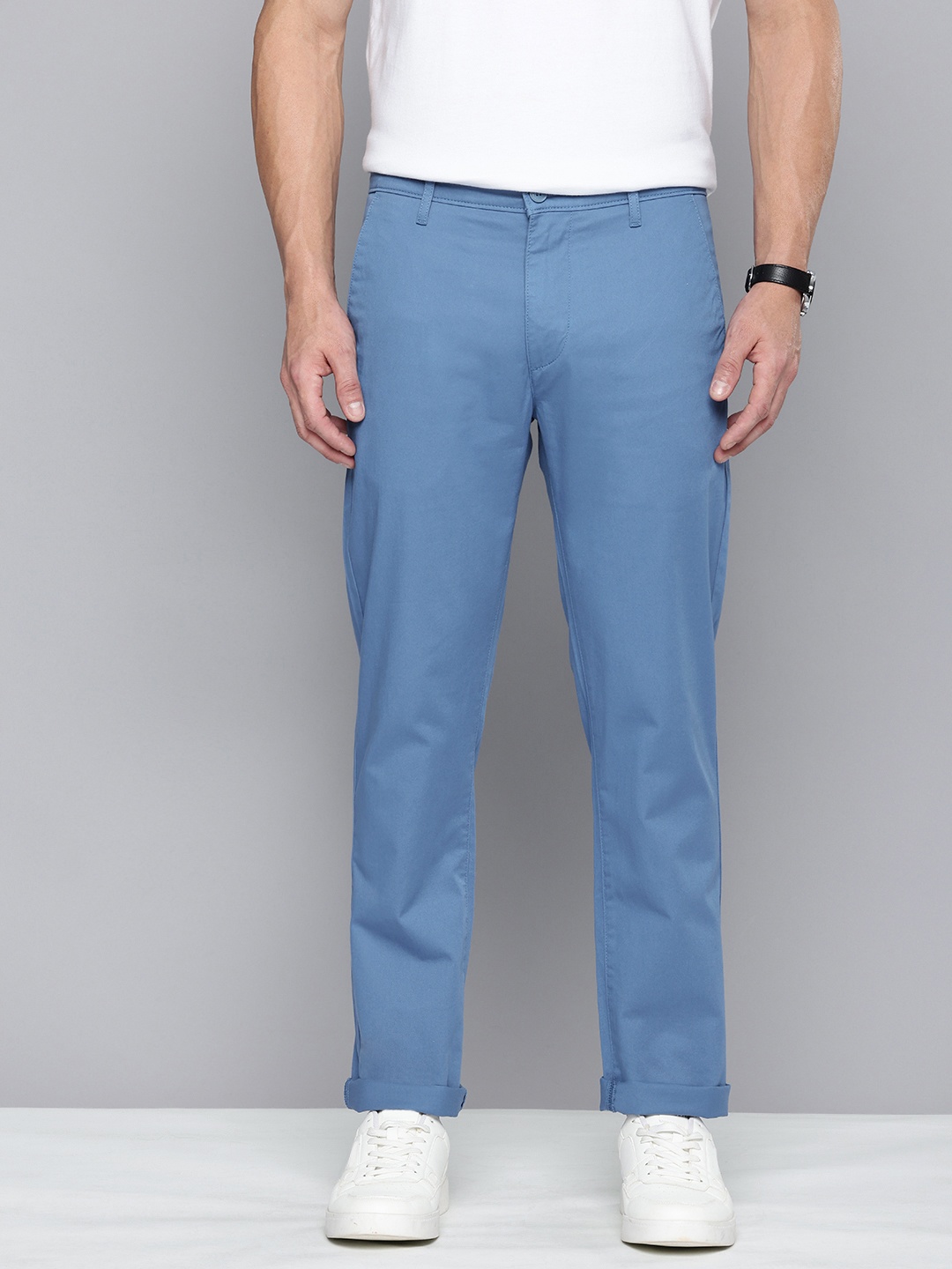 

Levis Men 511 Slim Fit Chinos Trousers, Blue