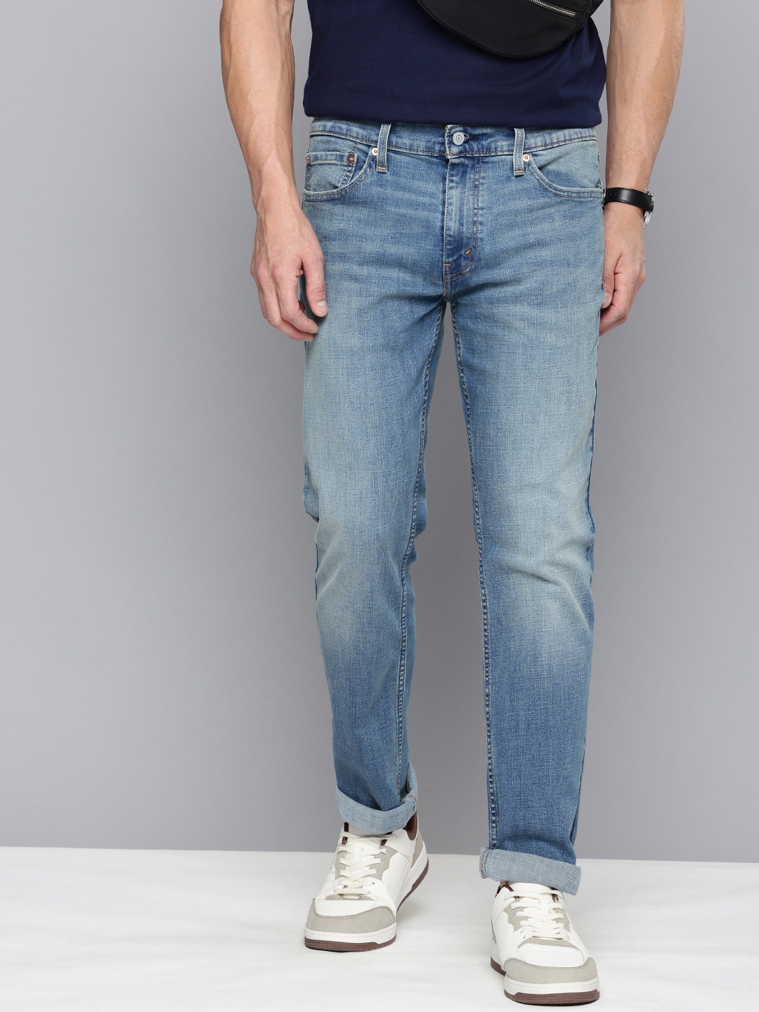 

Levis Men 511 Slim Fit Heavy Fade Stretchable Jeans, Blue
