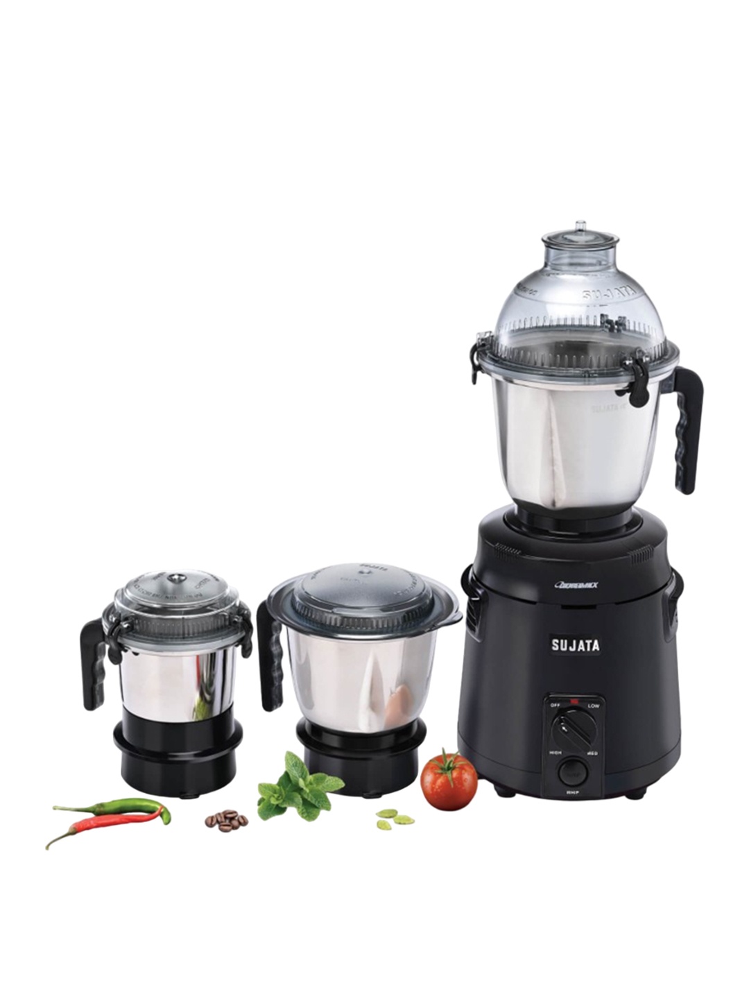 

SUJATA By Sujata Dynamix Black Juicer Mixer Grinder-900W