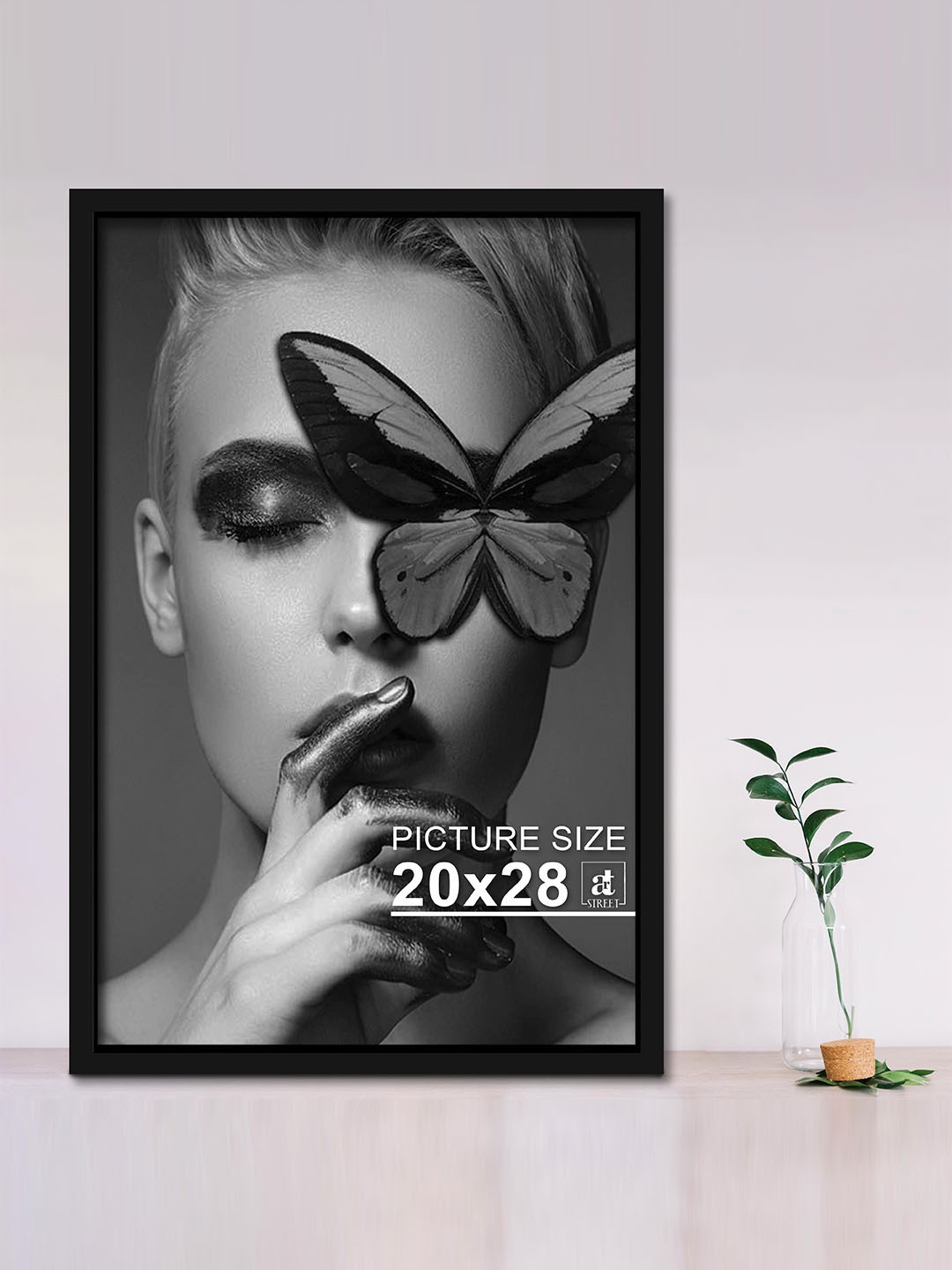

Art Street Black Wood Wall Photo Frames