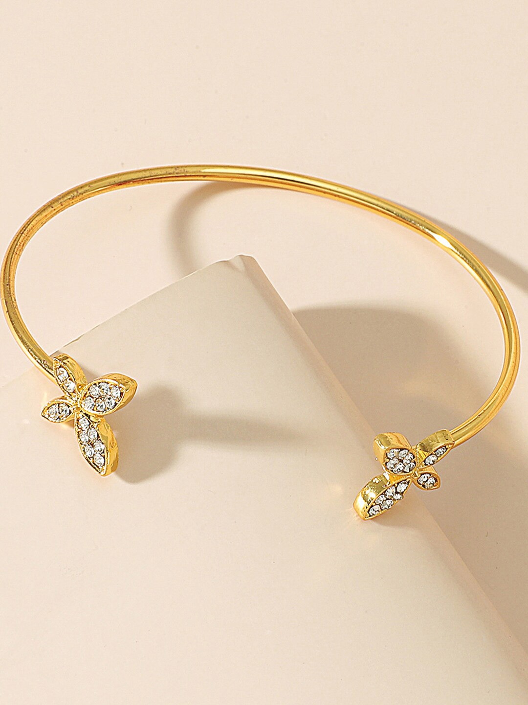 

Young & Forever Women Gold-Plated Cuff Bracelet