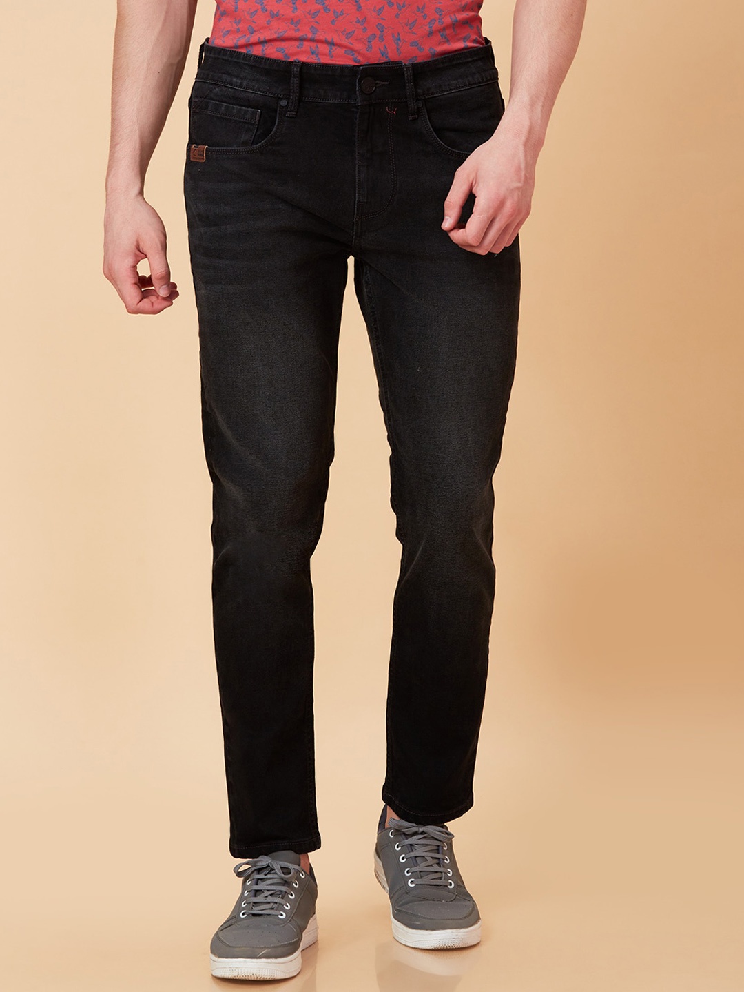 

Being Human Men Light Fade Jeans, Black