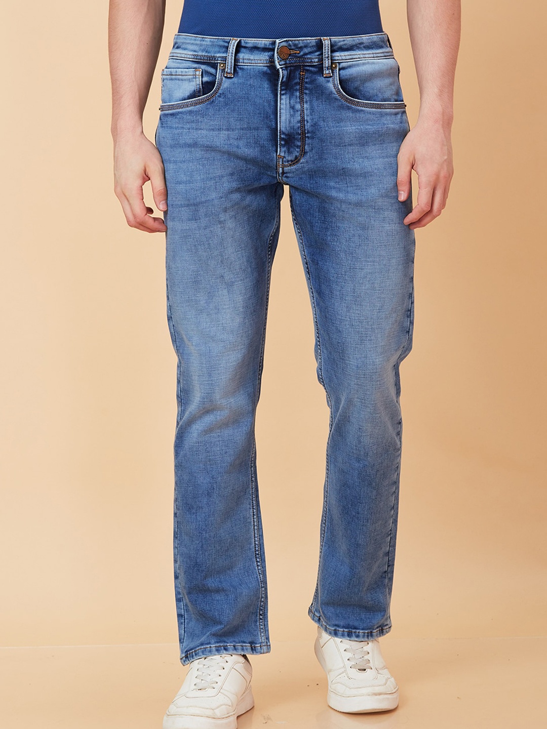 

Being Human Men Heavy Fade Jeans, Blue