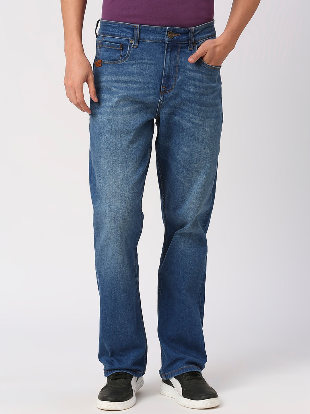 

Being Human Men Light Fade Jeans, Blue