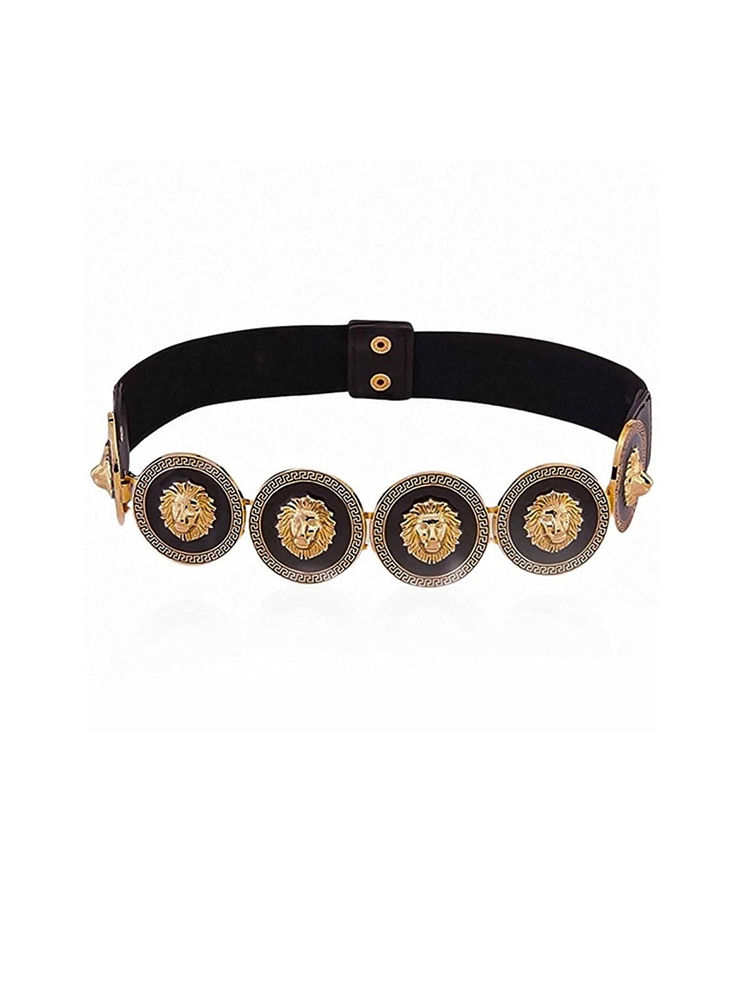 

REDHORNS Women Embellished Belt, Black