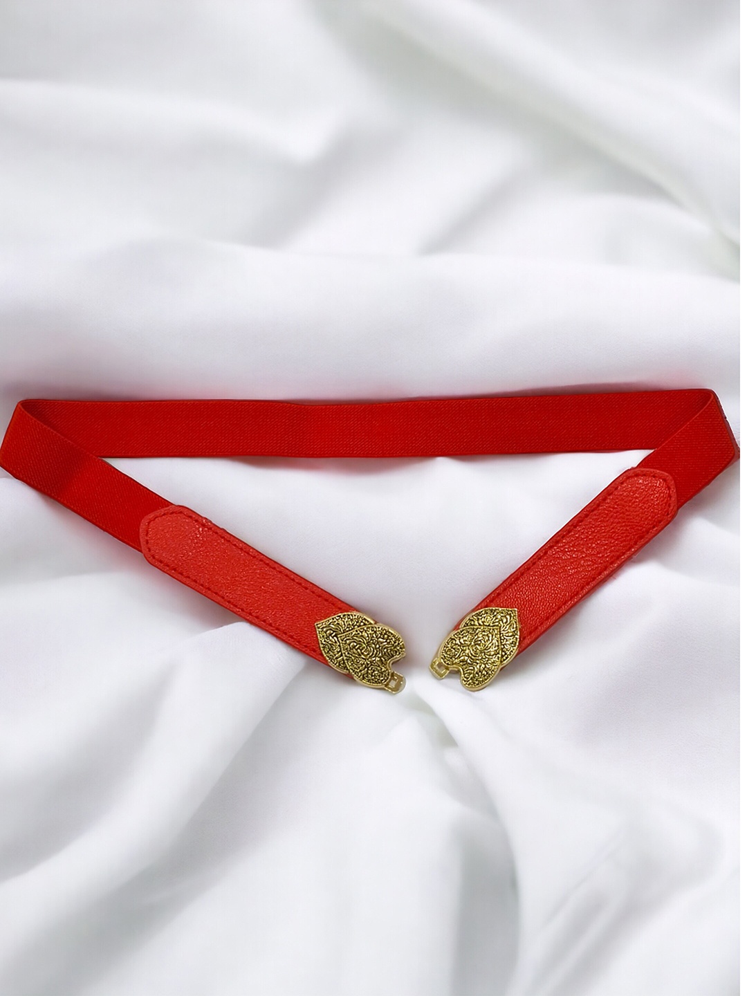 

REDHORNS Women Embellished Belt, Red