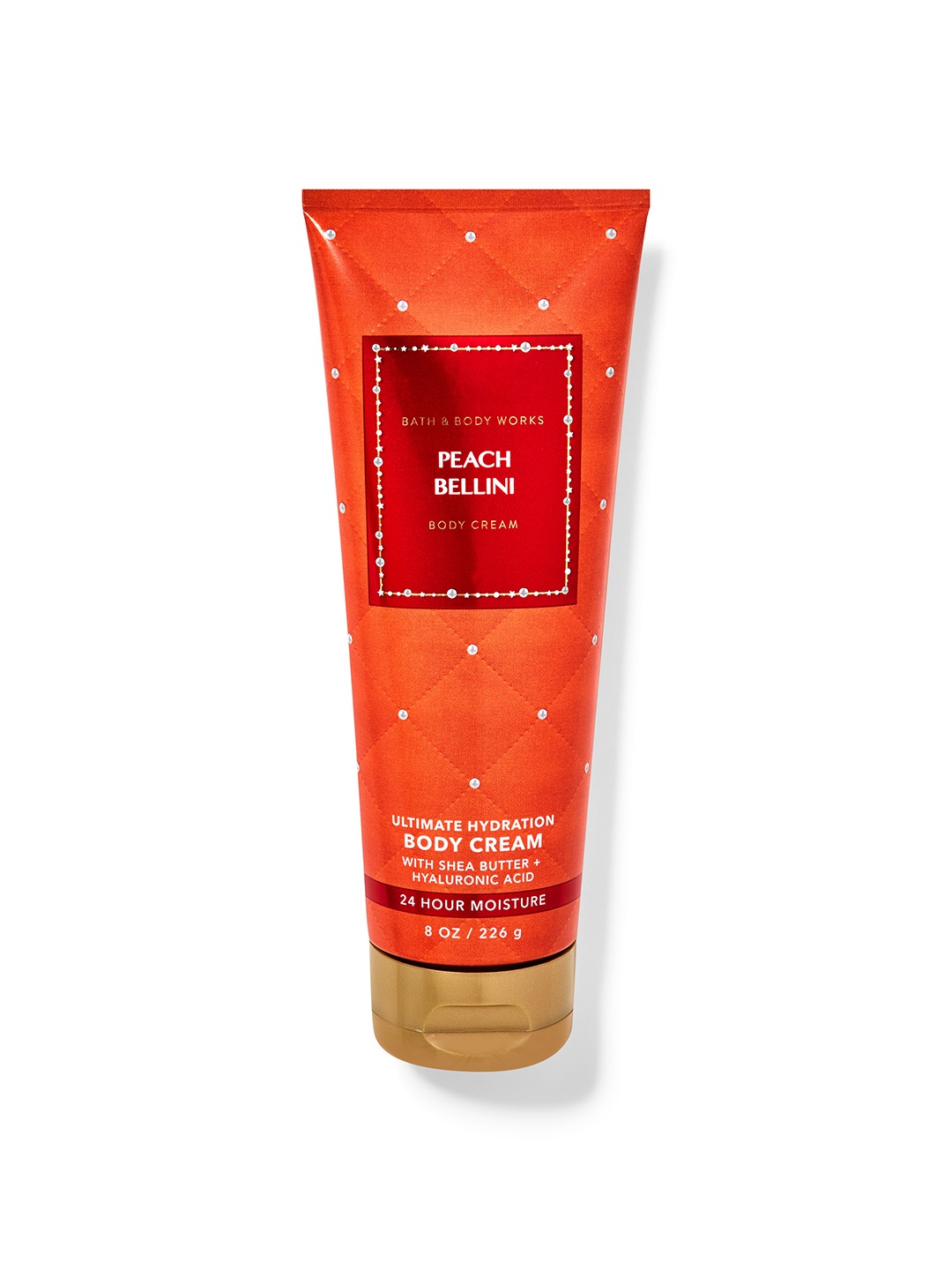 

Bath & Body Works Peach Bellini Ultimate Hydration Body Cream - 226 g, Orange