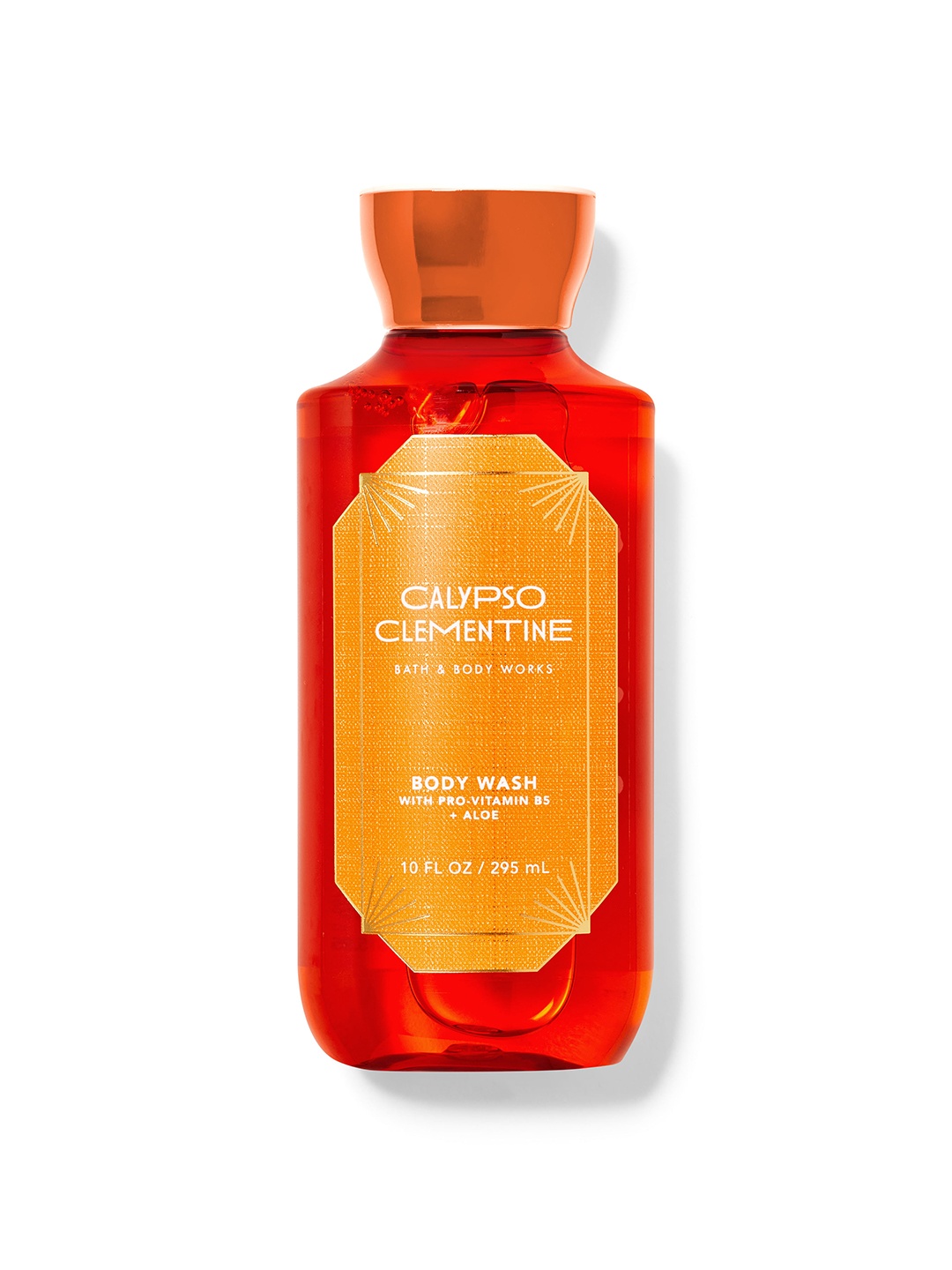 

Bath & Body Works Calypso Clementine Body Wash with Pro-Vitamins B5 & Aloe 295ml, Orange