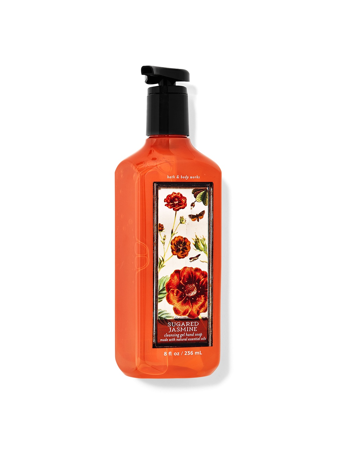 

Bath & Body Works Sugared Jasmine Cleansing Gel Hand Soap - 236ml, Orange