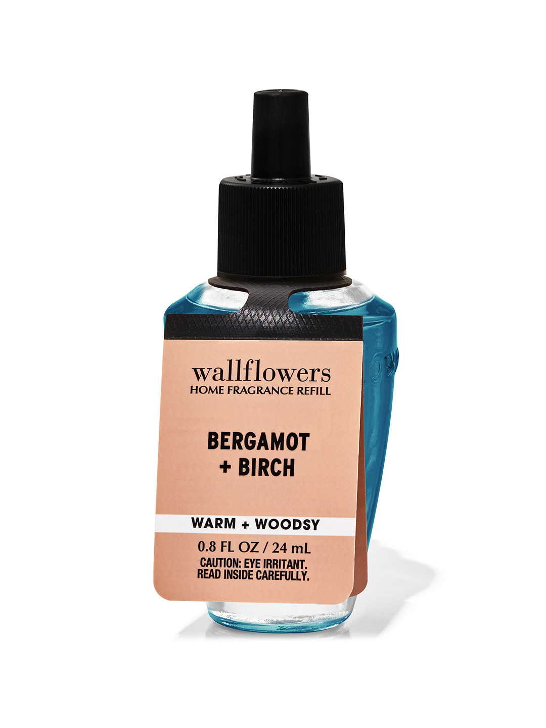 

Bath & Body Works Bergamot & Birch Wallflowers Fragrance Refill - 24 ml, Blue