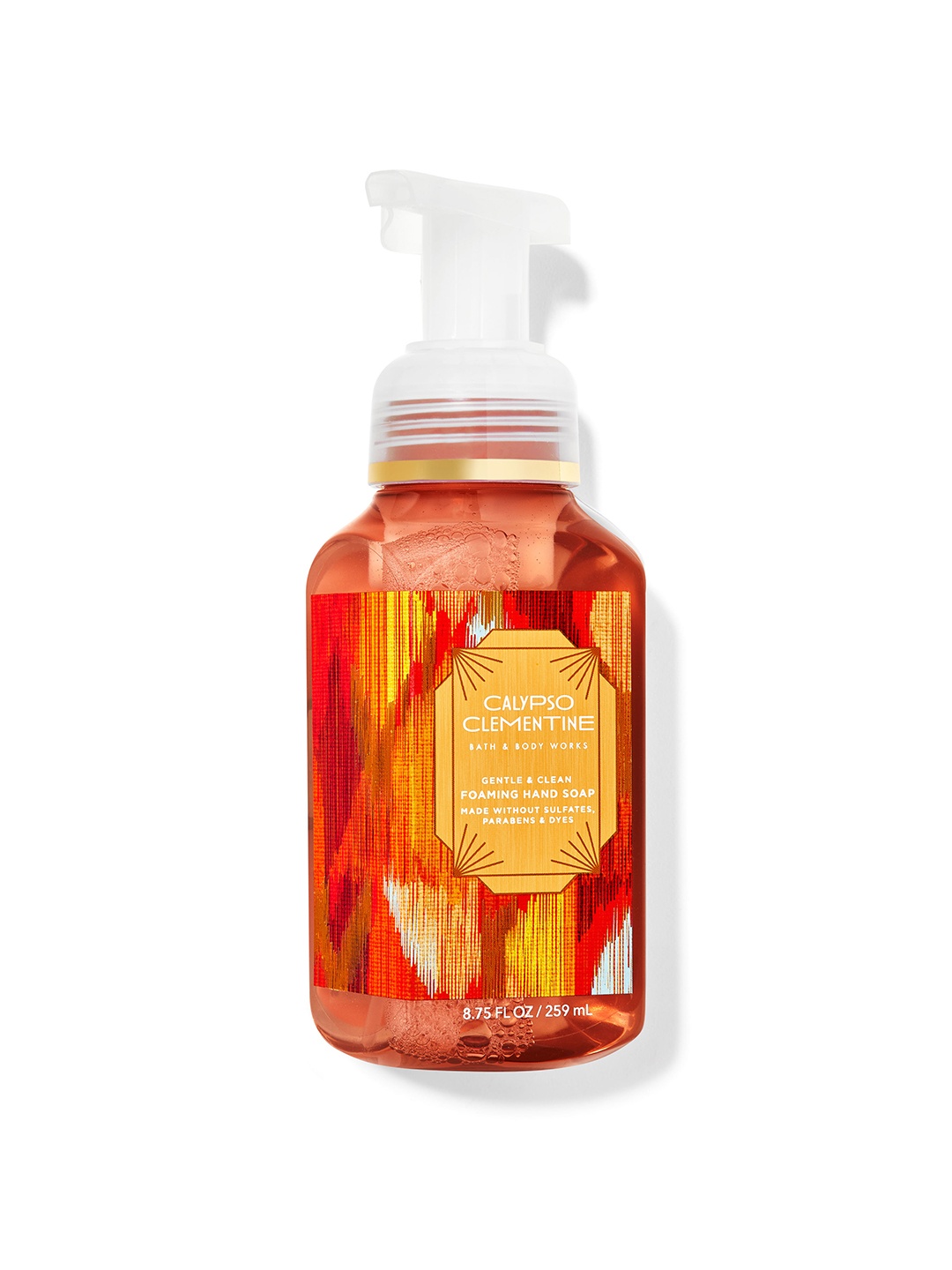 

Bath & Body Works Calypso Clementine Gentle & Clean Foaming Hand Soap - 259 ml, Orange