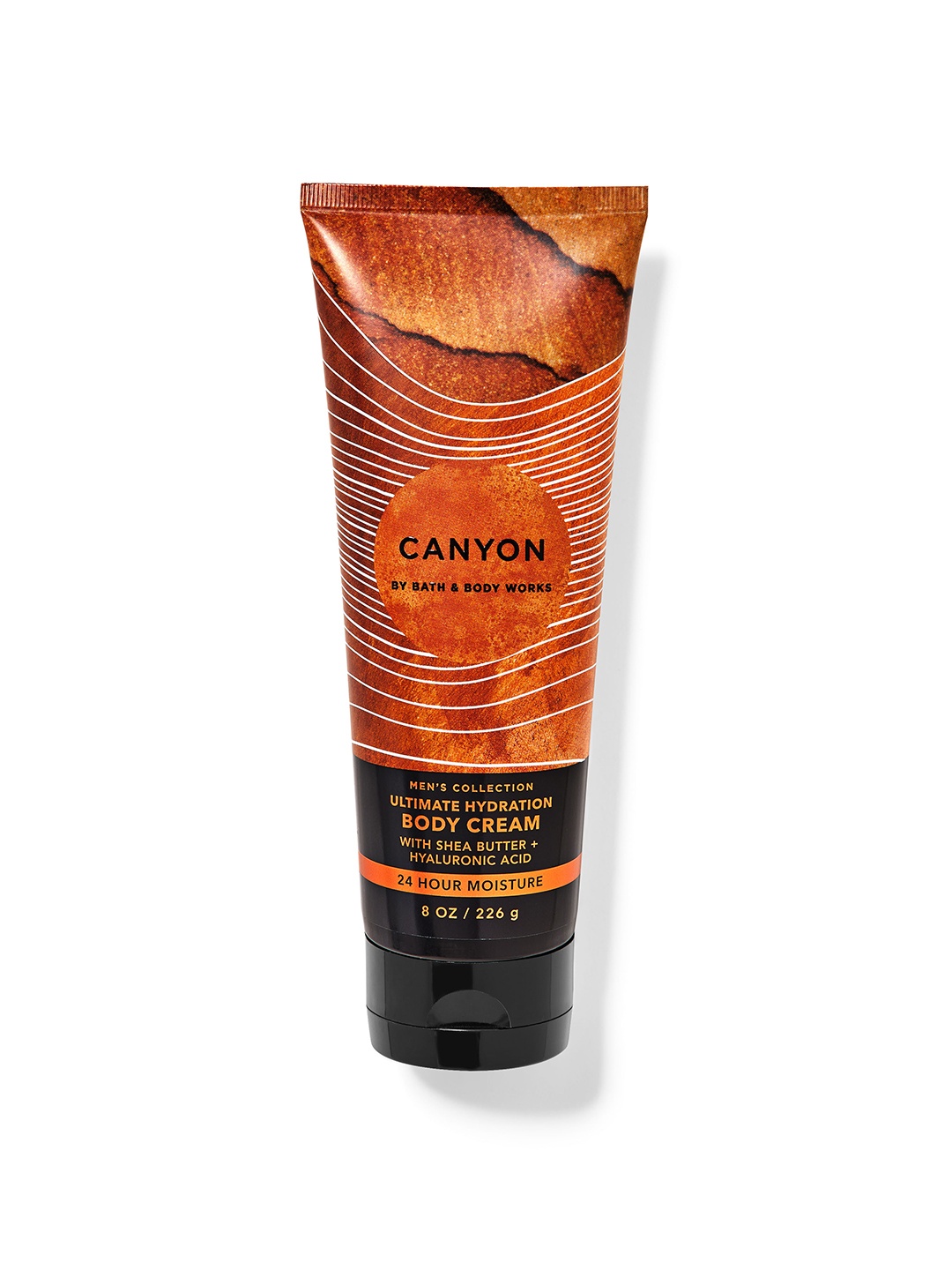 

Bath & Body Works Men Canyon Ultimate Hydration Body Cream with Shea - 226 g, Orange