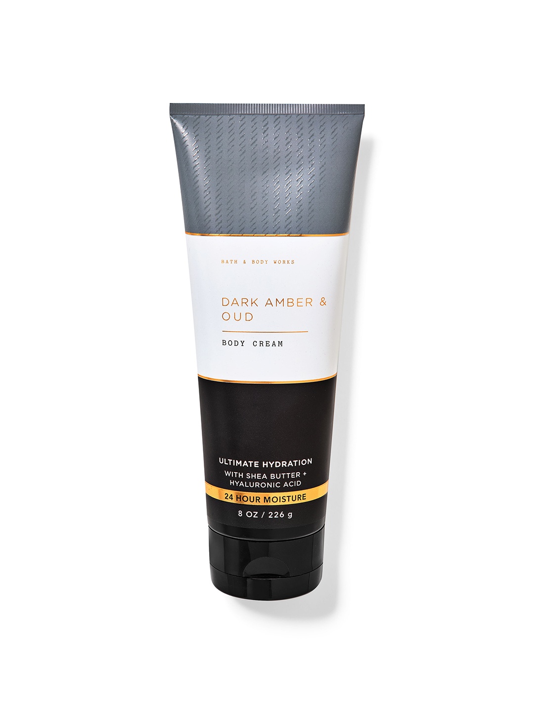 

Bath & Body Works Dark Amber Oud Ultimate Hydration Body Cream with Shea Butter - 226 g, Black