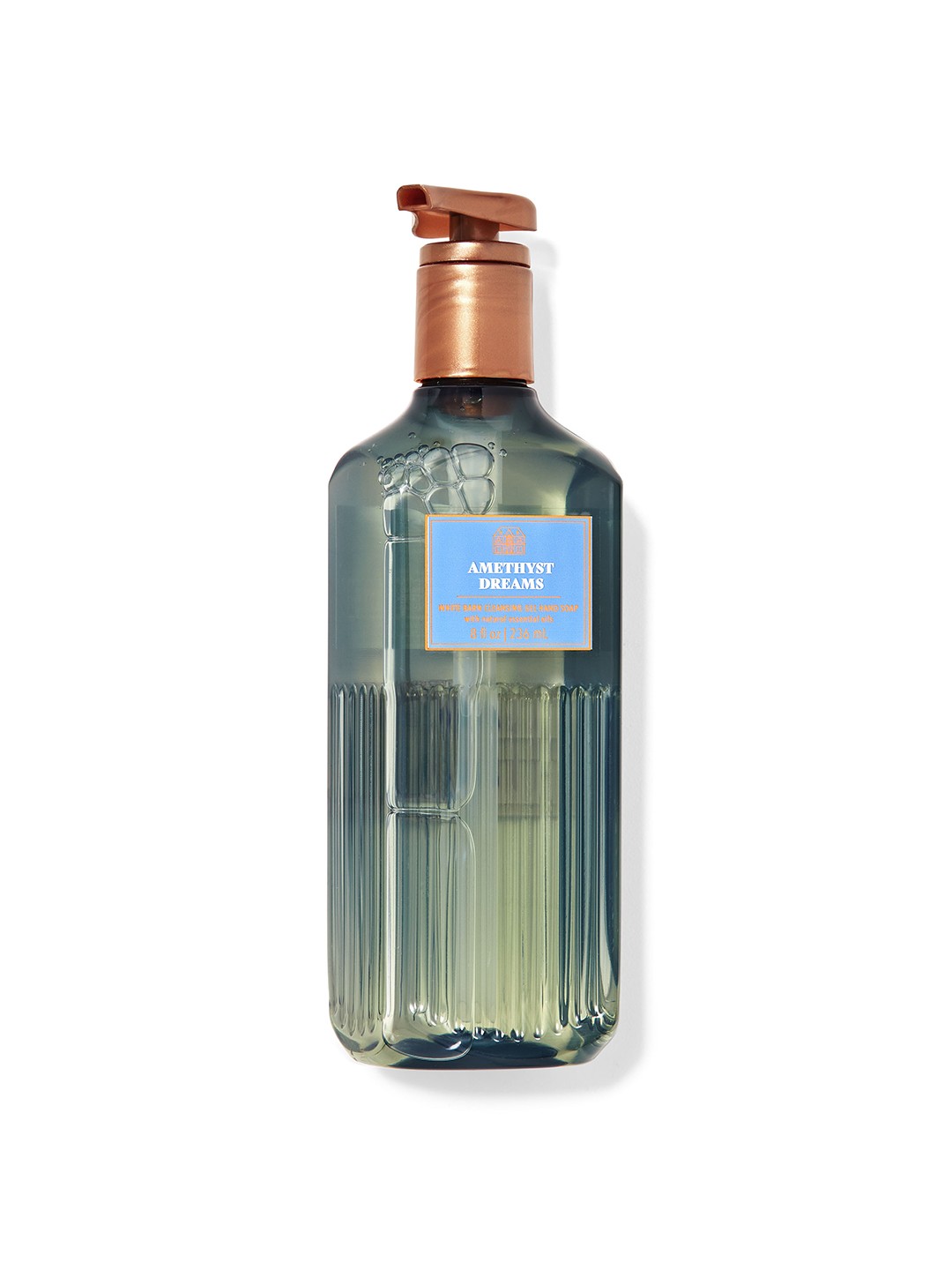 

Bath & Body Works Amethyst Dreams White Barn Cleansing Gel Hand Soap - 236 ml, Blue