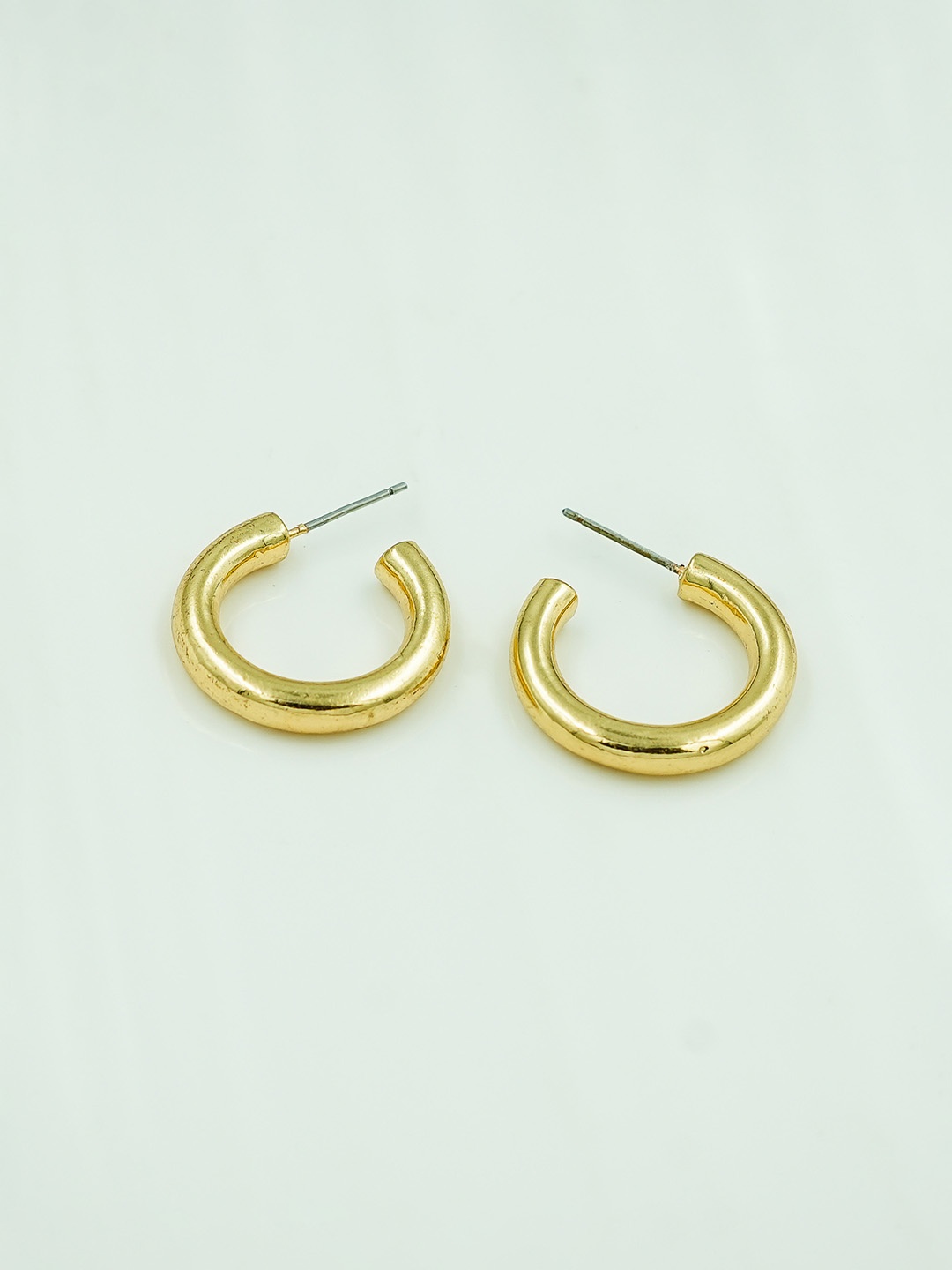 

ISHKAARA Gold Plated Circular Half Hoop Earrings Earrings