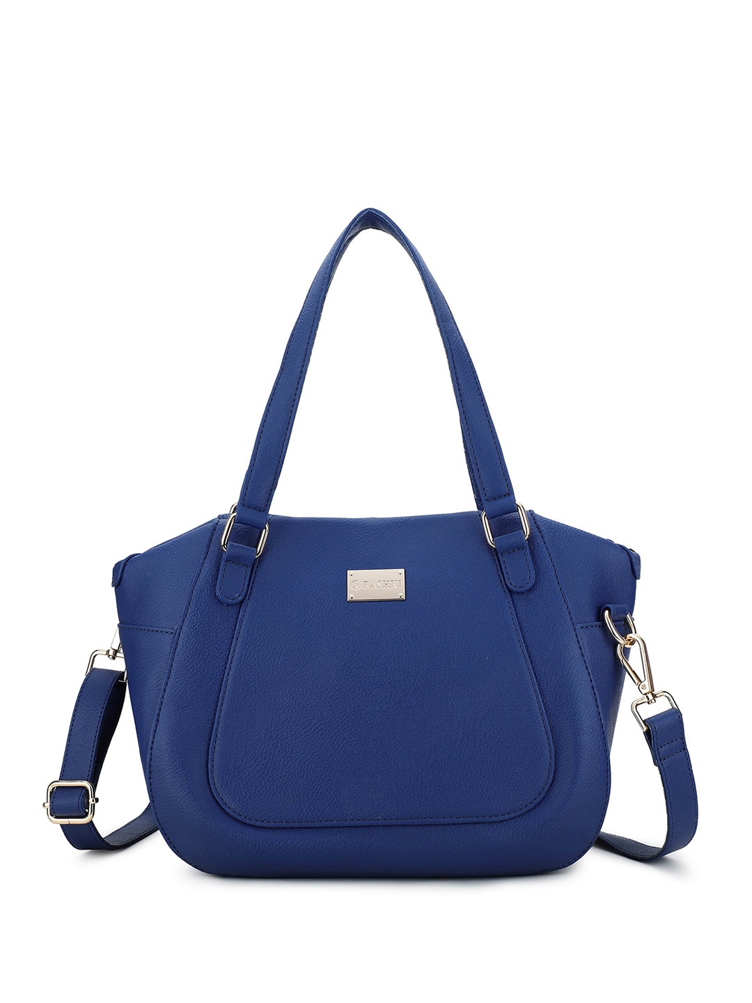 

RASHKI PU Structured Shoulder Bag, Blue