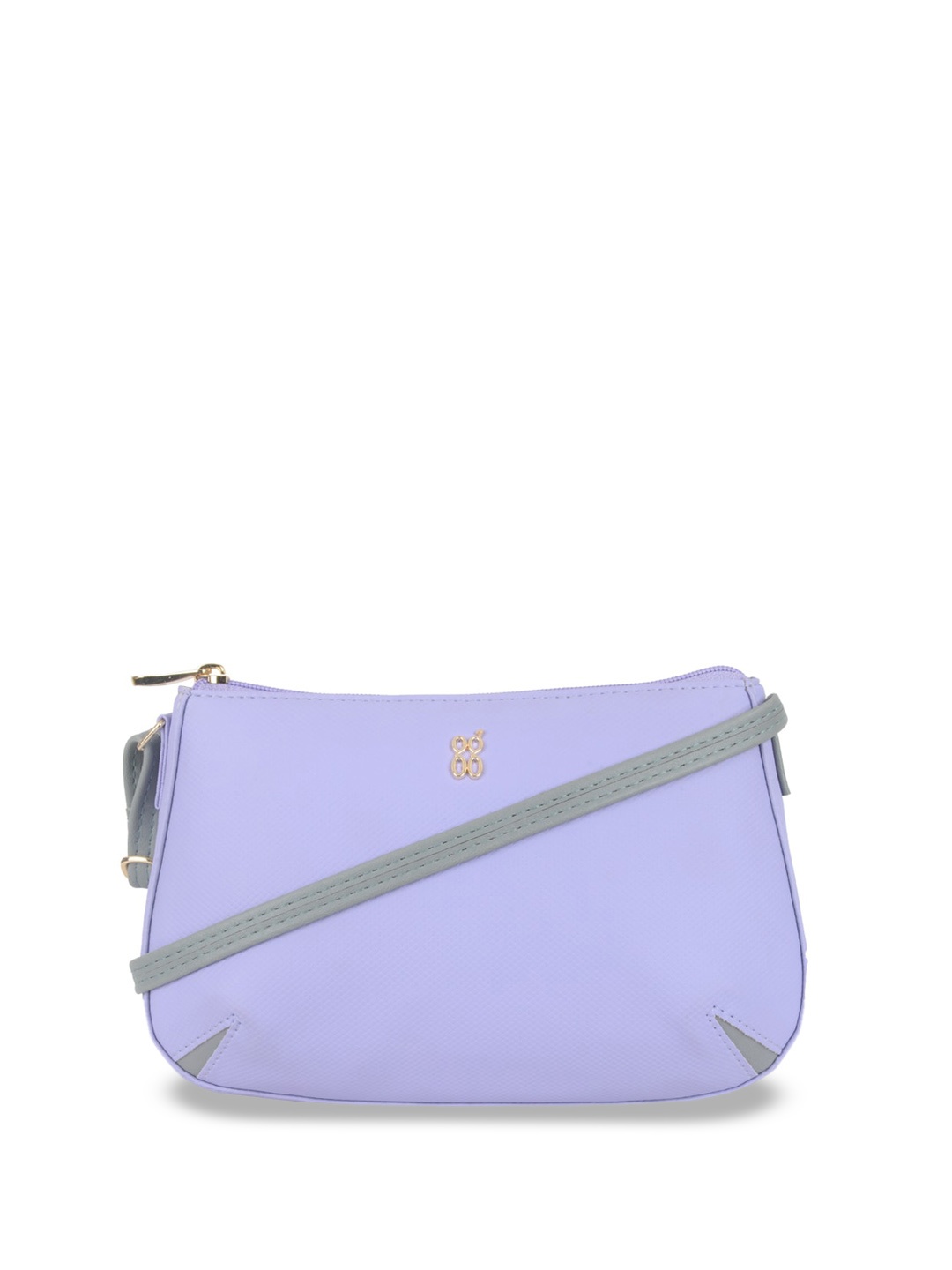 

Baggit Structured Sling Bag, Purple